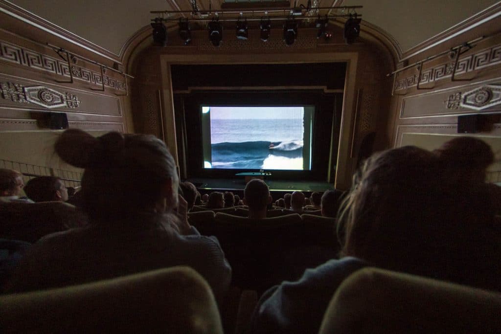 Full house for the London Surf / Film Festival at the iconic Regent Street Cinema