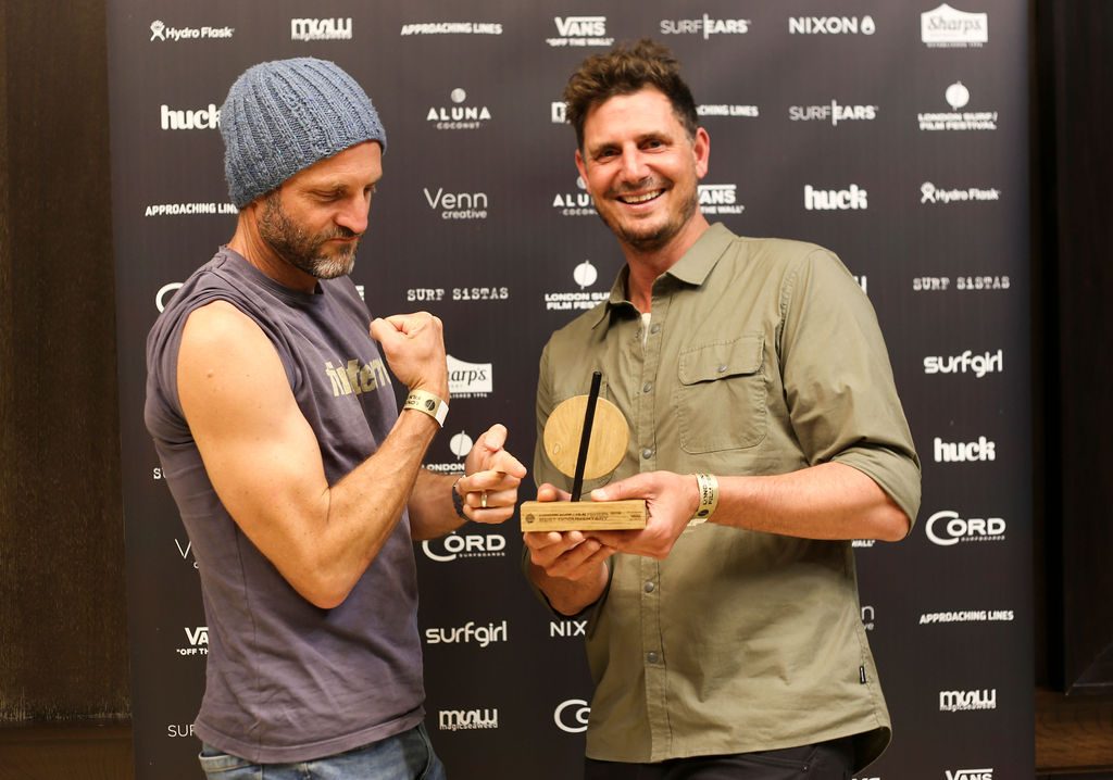 Director Rick Wall walked away with the award for Best Documentary for his beautiful film of fellowship Satori with Big wave surfer Dougal Paterson / Image Surf Sistas