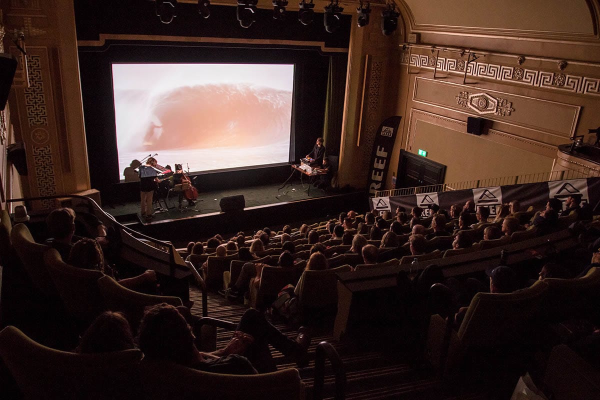 London Surf / Film Festival packed house