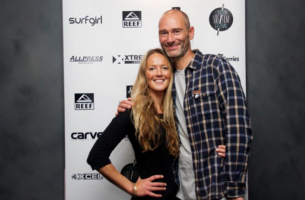 Chris Nelson and Demi Taylor London Surf / Film Festival founders