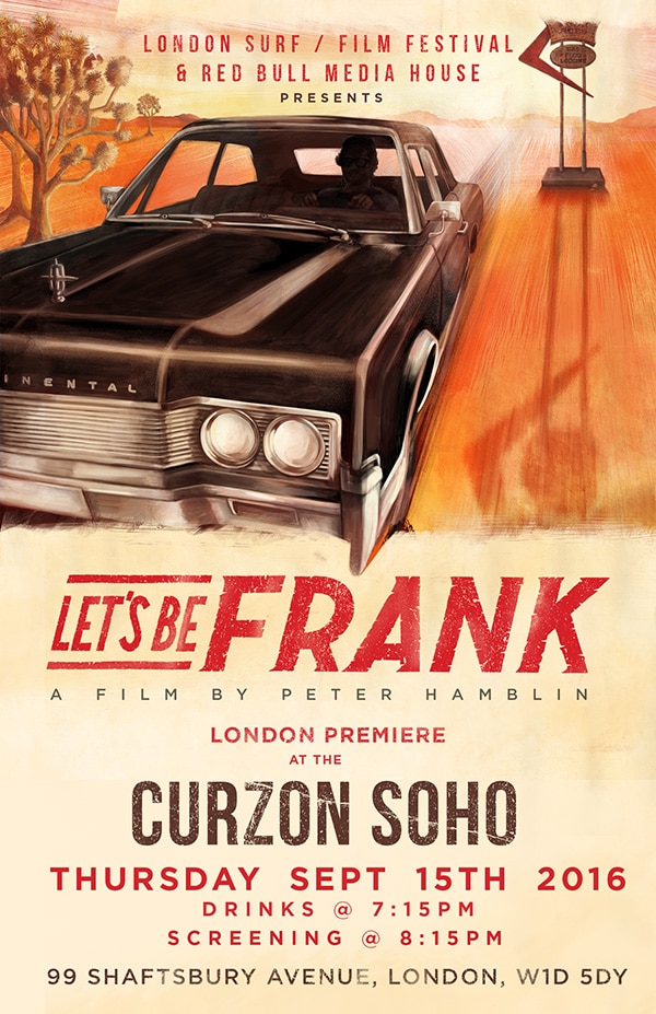 Let's Be Frank London Premiere