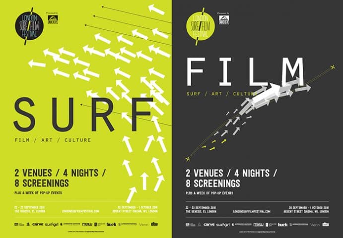 22 Sept - 1 October 6th Edition London Surf Film Festival