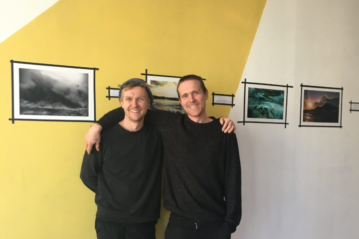 Allan Wilson and Mickey Smith Hunros Jorna Gallery Show at Jupiter Gallery Newlyn Image: Demi Taylor