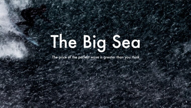 The Big Sea Dir. Lewis Arnold // Exclusive Preview Screening: LS/FF Friday 25th November 2022