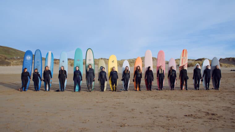 The Shorties x Northcore: Saunton Surf Sistas // Dir. Nicky Woodhouse
